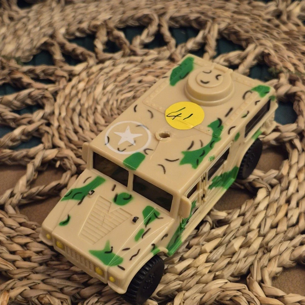 ✅Matchbox Military Humvee Hummer Vehicle Camouflage Army Toy Car Action #️⃣41